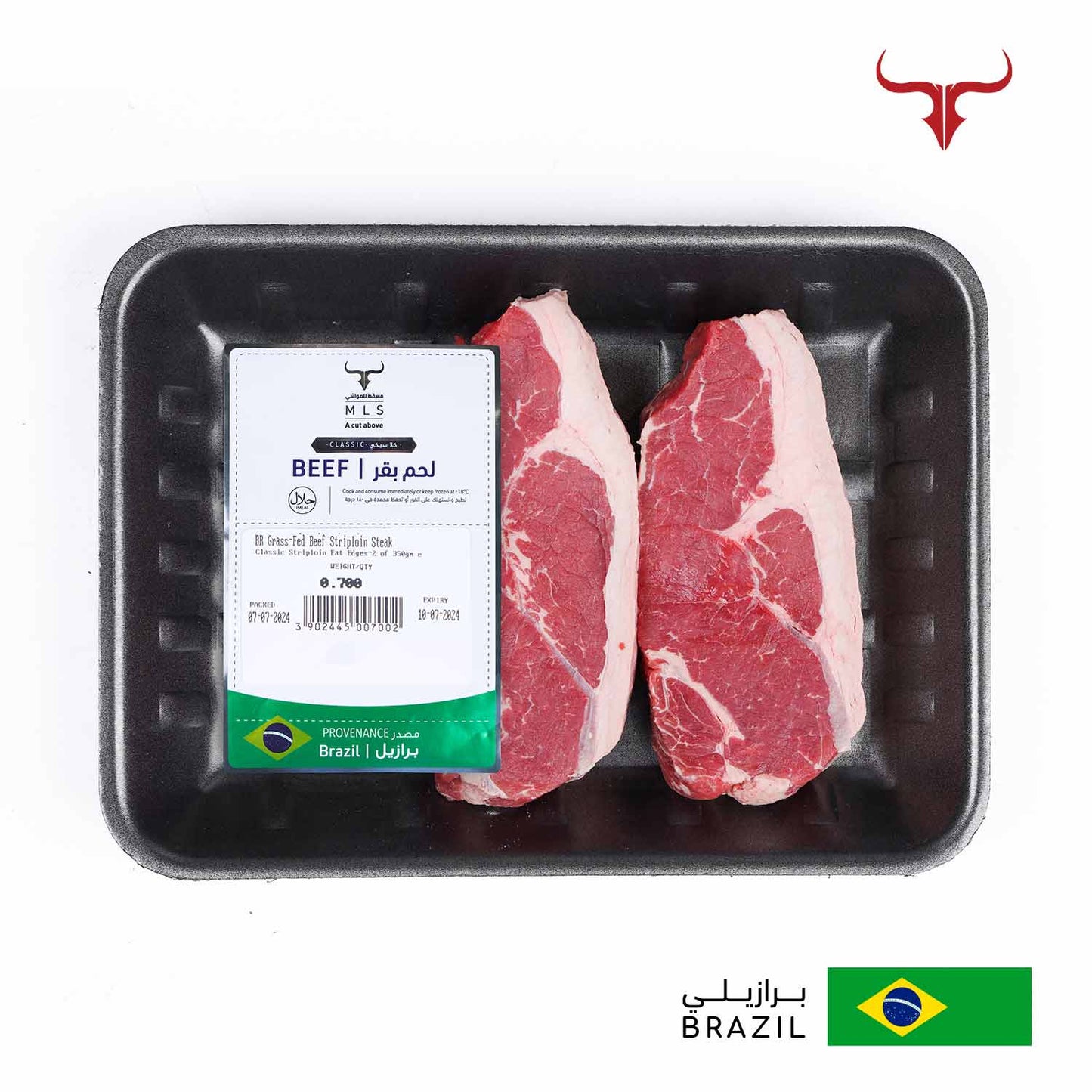 Classic Grass-Fed Beef Striploin Steak