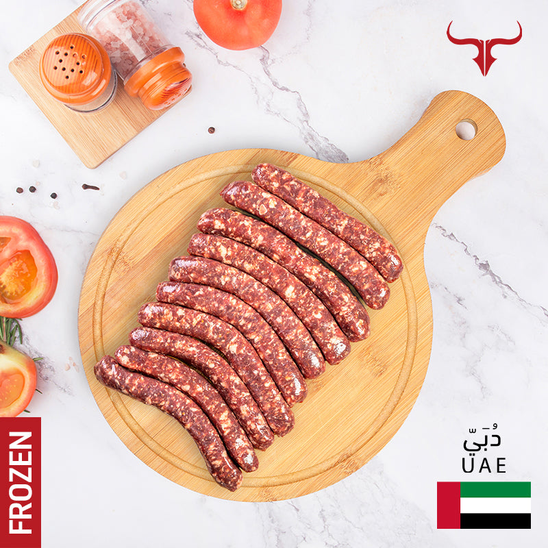نقانق لحم نعامة مجمدة - 250 جرام