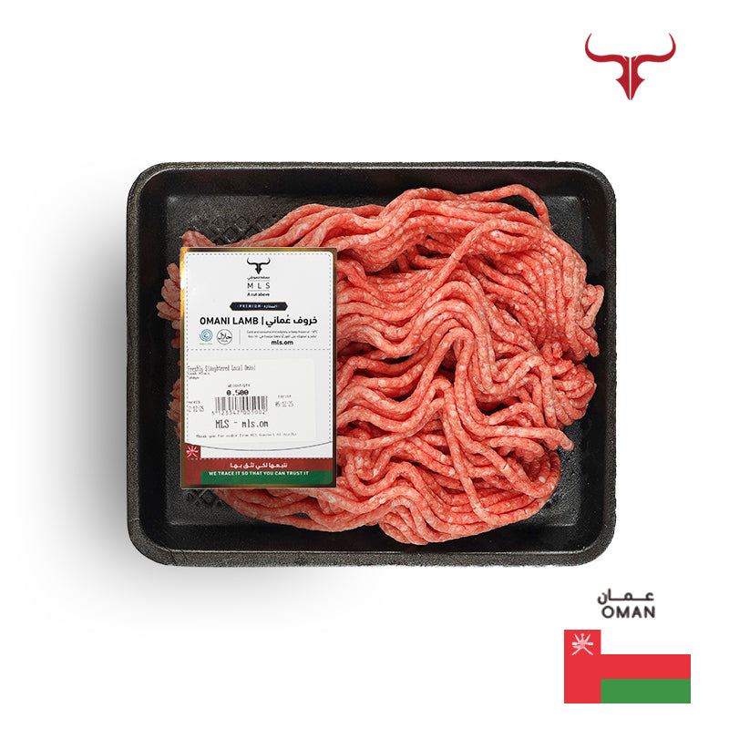 Freshly Slaughtered Local Omani Lamb Mince