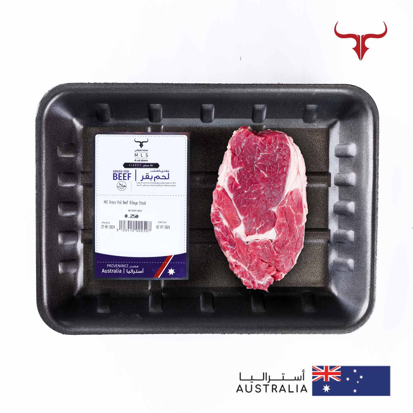 Classic Grass-Fed Beef Ribeye Steak