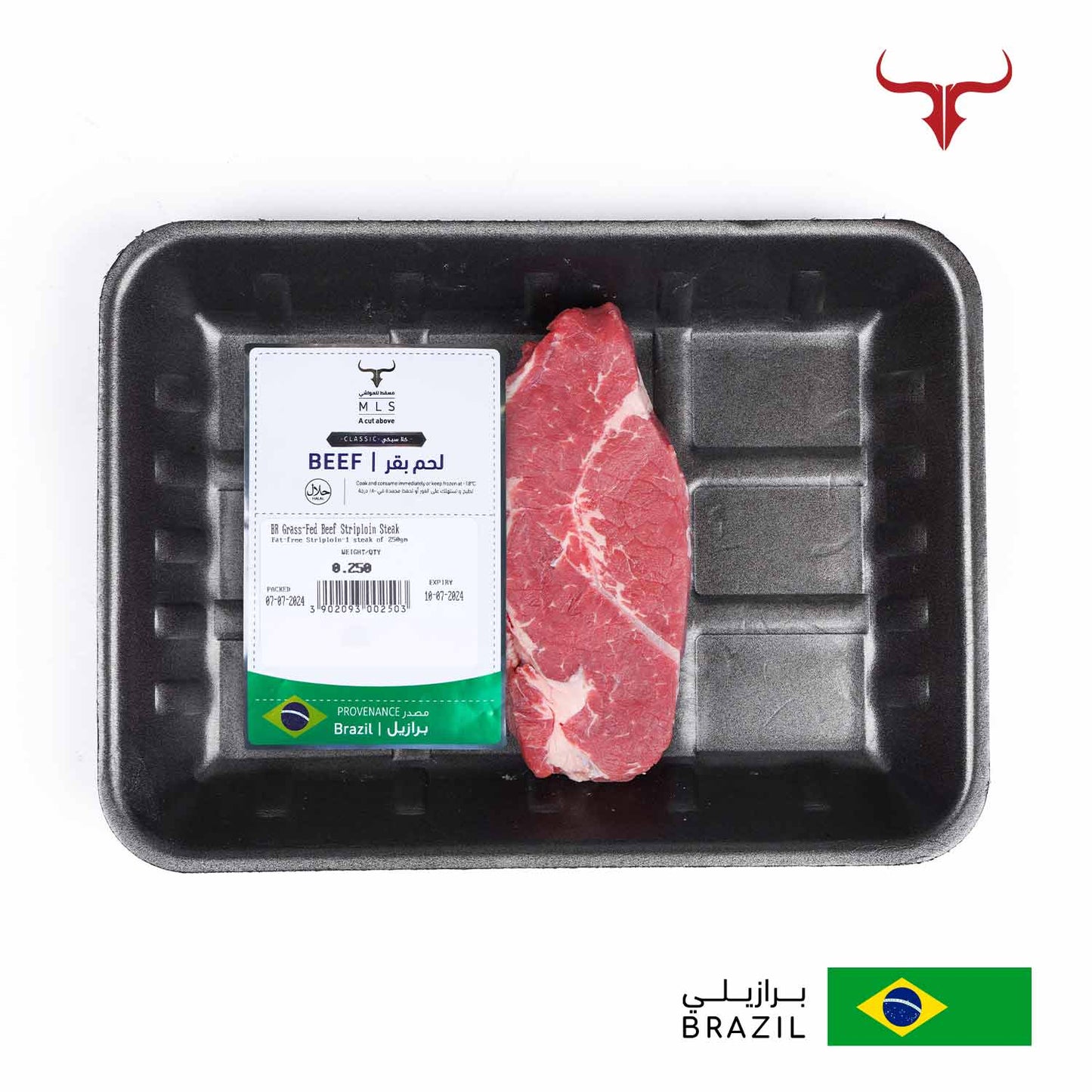 Classic Grass-Fed Beef Striploin Steak
