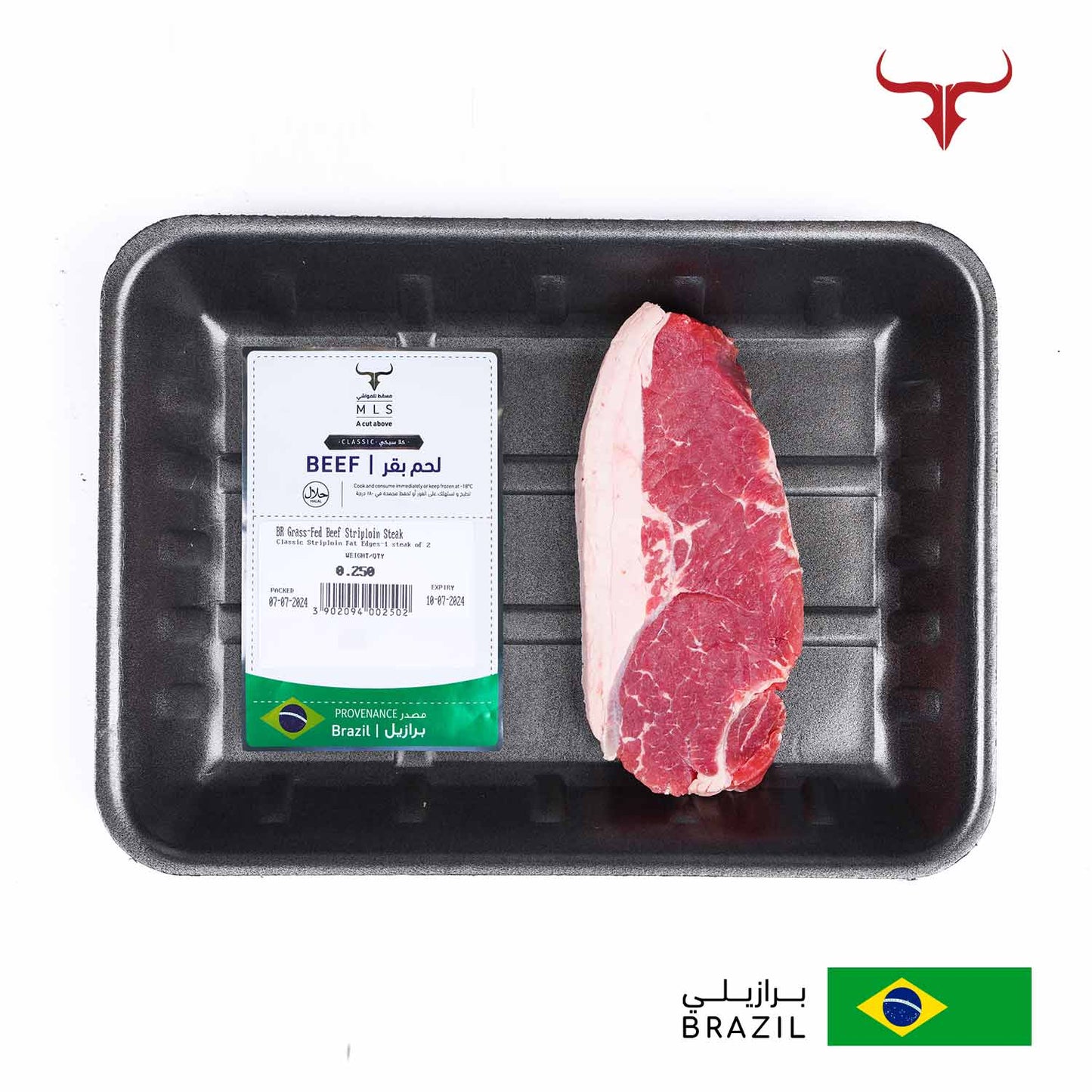 Classic Grass-Fed Beef Striploin Steak