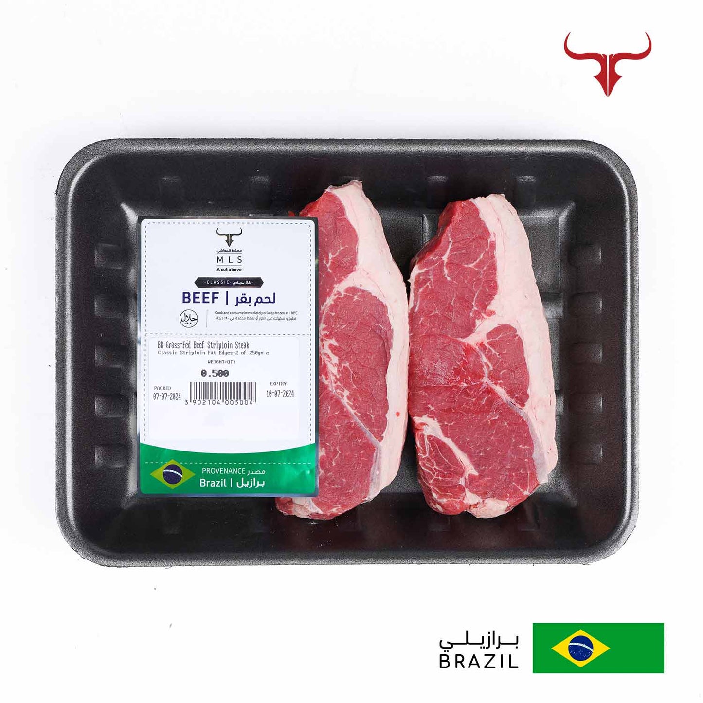 Classic Grass-Fed Beef Striploin Steak