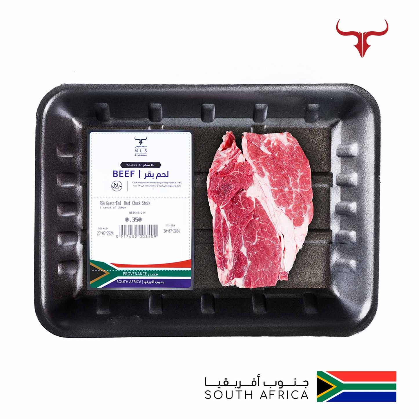 Classic Grass-Fed Beef Chuck Steak