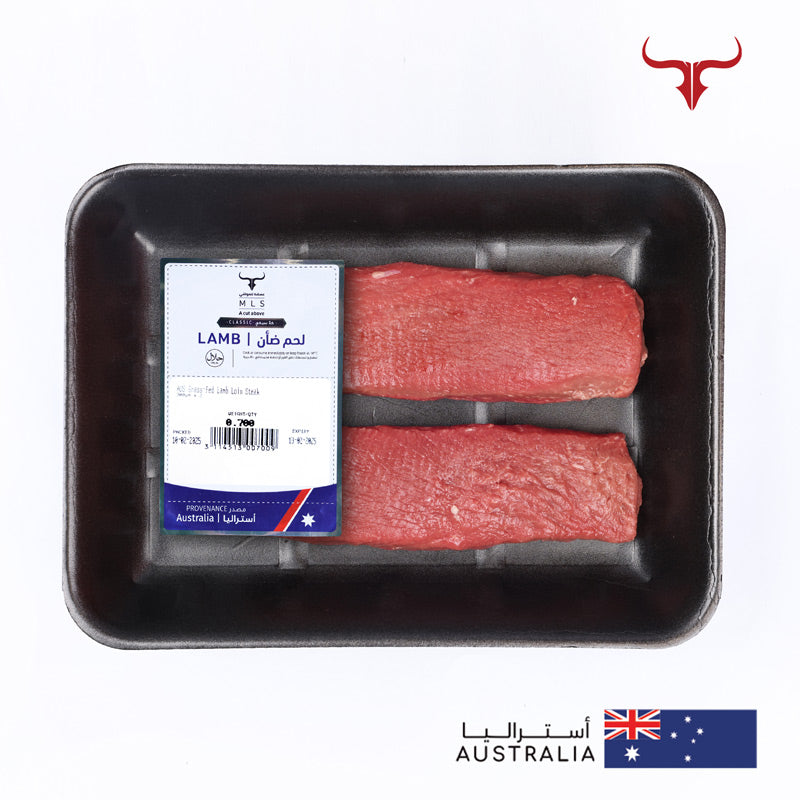 Classic Grass-Fed Boneless Lamb Loin Steak