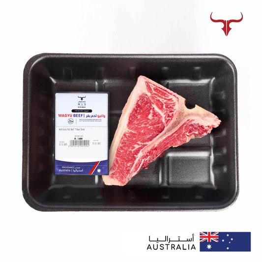 AUS Wagyu Beef T-Bone MB 4/5 x 1