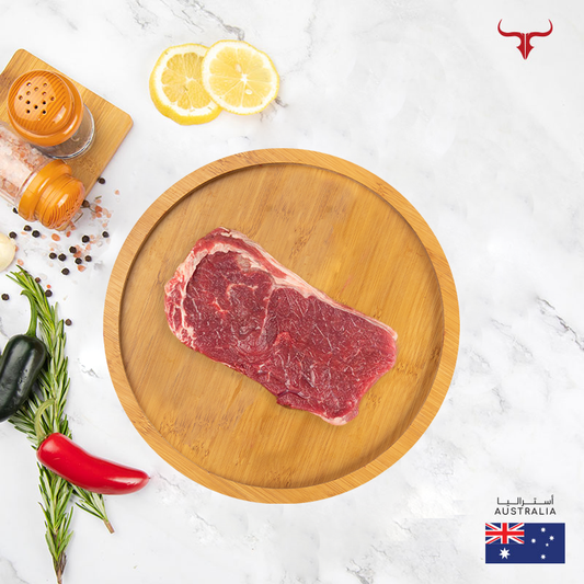 Free AUS Grass-Fed Beef Striploin Steak 250gm x 1