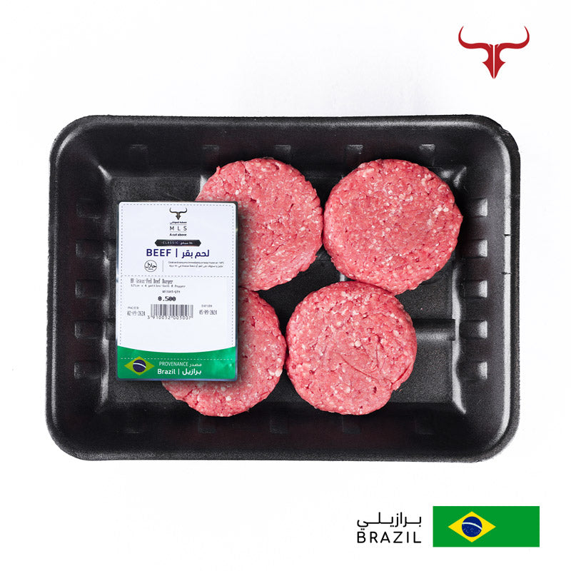 Classic Grass-Fed Beef Burger