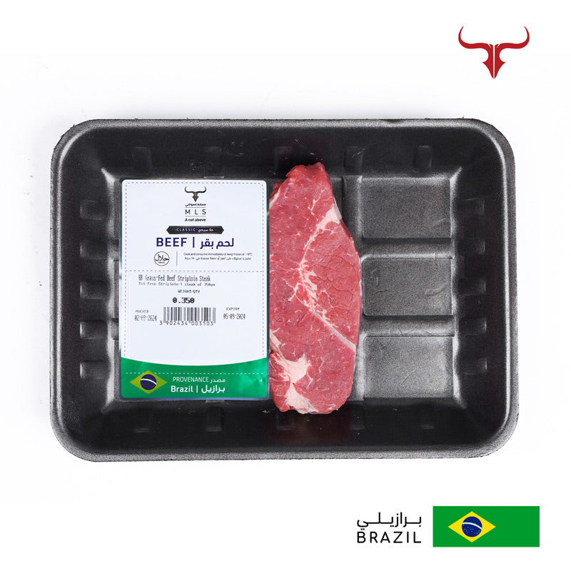 Classic Grass-Fed Beef Striploin Steak