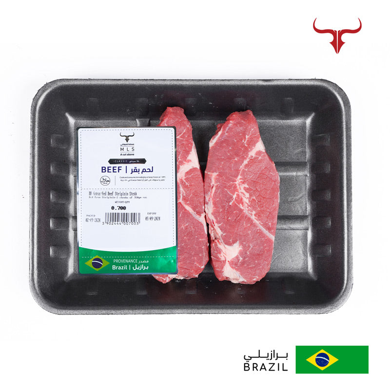 Classic Grass-Fed Beef Striploin Steak