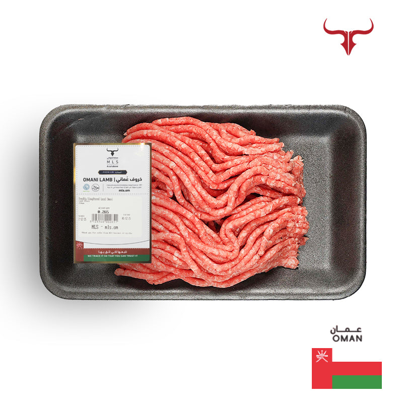 Freshly Slaughtered Local Omani Lamb Mince