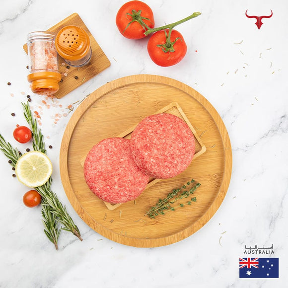 Muscat Livestock Australian Black Angus Beef AUS Angus Beef Tenderloin Burger 125gm x 2