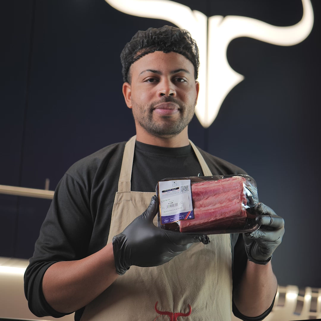 أضلاع قصيرة لحم بقر أسترالي أنغوس